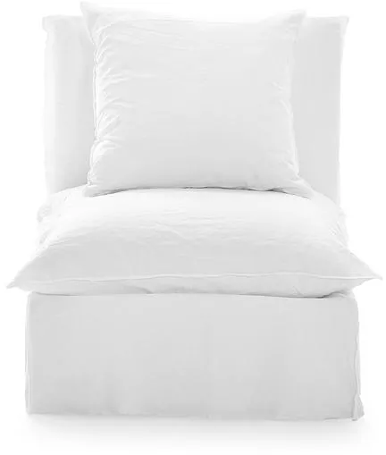 Gervasoni Ghost 06 Modul Sofa Uden Armlæn Lino Bianco