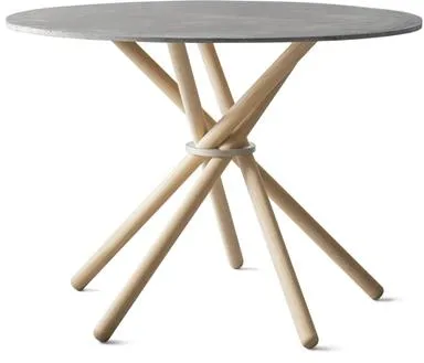 Eberhart Hector 105 Spisebord Lys Beton/Lys Egetræ