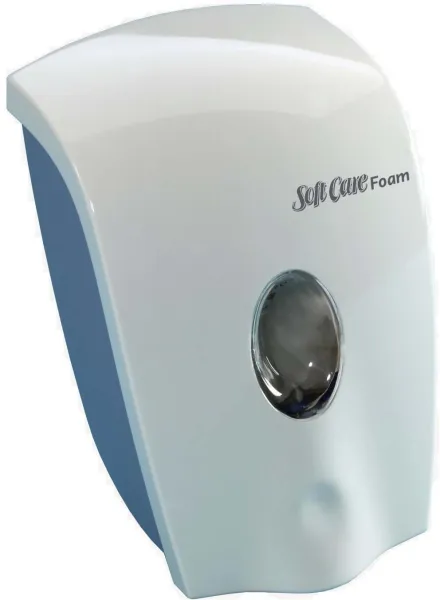 Udgår: Soft Care Foam, dispenser skumsæbe, ABS plast hvid