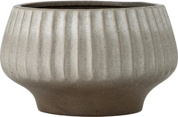 Assie, Urtepotteskjuler, grå, stentøj